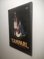 Nizzoli - Reclamebord - Metalen bord met ijzeren frame -