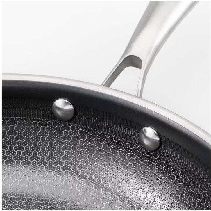 2dekans | Thermos Thermoclad Wokpan RVS - 30 cm - PFAS-vrij, Elektronische apparatuur, Vaatwasmachines, Ophalen of Verzenden