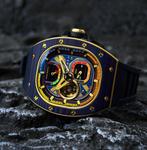 Nubeo - VIPER - Power Reserve - Carbon Fiber - Gold -, Nieuw