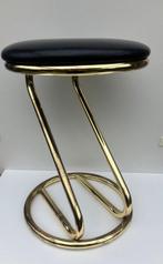 Tabouret - Laiton, Skai