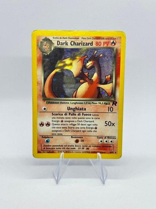 Pokémon Card - Charizard Holo #4/82 - Team Rocket (2000) -, Hobby en Vrije tijd, Verzamelkaartspellen | Pokémon