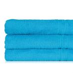 Badlaken Turquoise 70x130cm 100% Katoen - Treb ADH, Verzenden, Nieuw, Overige kleuren, Handdoek