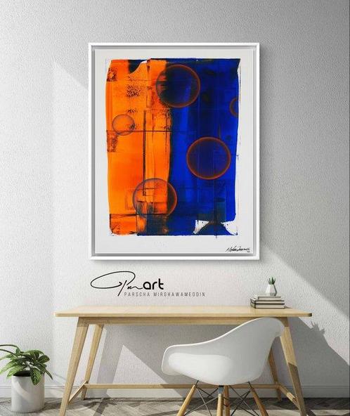 Parscha Mirghawameddin - Metaphysics - XXL, Antiek en Kunst, Kunst | Schilderijen | Modern