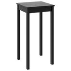 Bartafel Zwart - Degelijke Kwaliteit - Retour Deal 40%, 50 tot 100 cm, Verzenden, Vierkant, 50 tot 100 cm