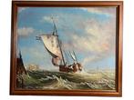 Ambrose (XX) - Dutch fishing boat off the harbour - NO