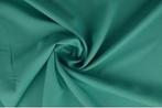 15 meter texture stof - Turquoise - 150cm breed, Hobby en Vrije tijd, 200 cm of meer, Nieuw, Polyester, 120 cm of meer
