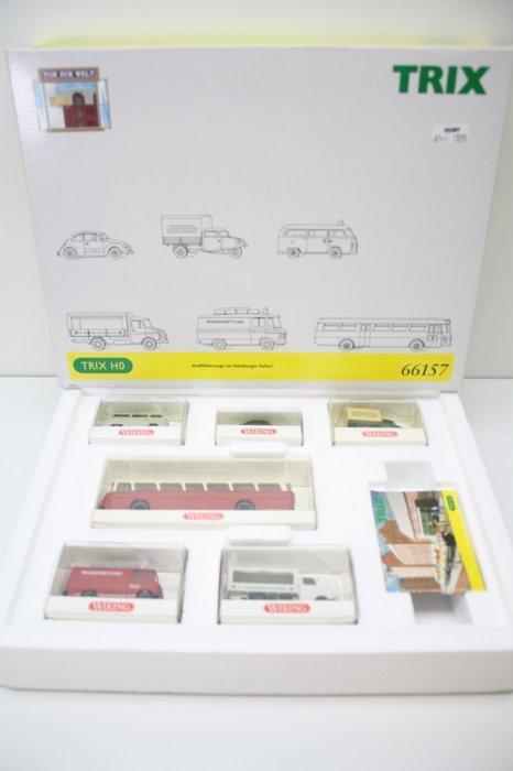 Trix H0 - 66157 - Modeltreinvoertuigen (1) - Set Of Vehicles, Hobby & Loisirs créatifs, Trains miniatures | HO