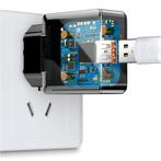 Fast Charge USB Stekkerlader - Quick Charge 3.0 Muur Oplader, Telecommunicatie, Mobiele telefoons | Batterijen en Accu's, Verzenden