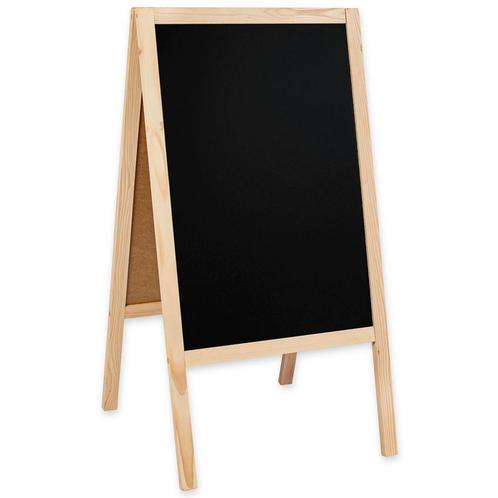 Krijtstoepbord | CLASSIC | Hout | Naturel |, Zakelijke goederen, Horeca | Keukenapparatuur, Nieuw in verpakking, Verzenden