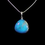 Zeldzaam ambre bleu de Sumatra. Verzamelstuk van zeer goede