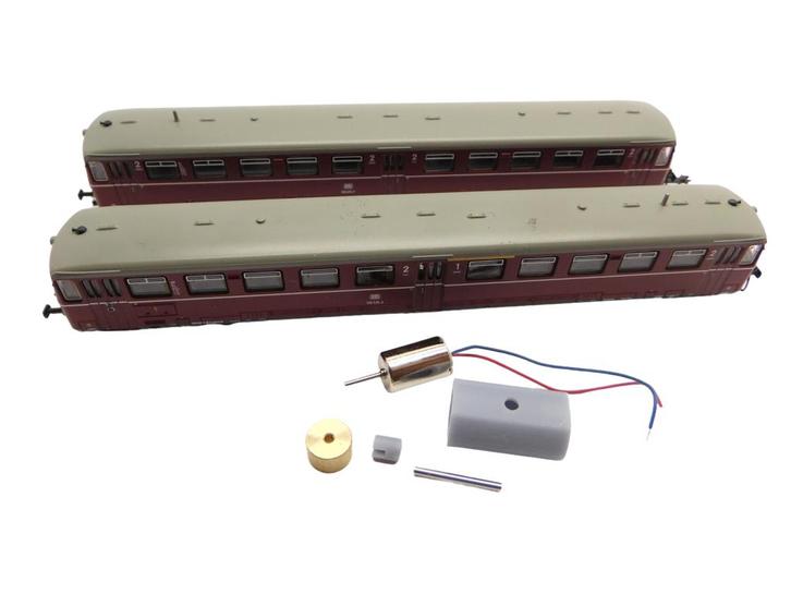 micromotor NF048C N motor ombouwset voor Fleischmann BR 515,, Hobby en Vrije tijd, Modeltreinen | N-Spoor, Gelijkstroom, Overige typen
