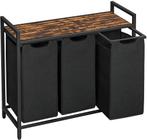 Grote Wasmand Zwart | Retour Deal | 92.5x71cm, Huis en Inrichting, Verzenden, Nieuw