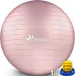 Tresko Fitness bal - Yoga bal - Pilates bal - 85cm - Roze, Verzenden, Nieuw