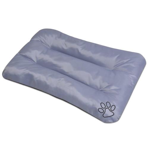 vidaXL Hondenmatras maat XL grijs, Animaux & Accessoires, Accessoires pour chiens, Envoi