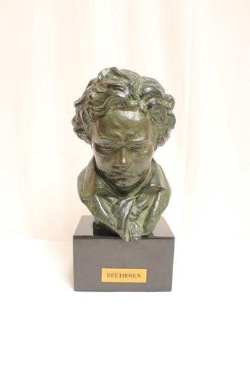 Bronze bust - Buste, Ludwig van Beethoven - 30 cm - Brons