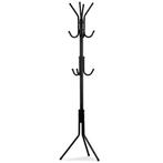 Kapstok - zwart staal - 11 armen - 46 cm poten - 175 cm hoog, Huis en Inrichting, Woonaccessoires | Kapstokken, Ophalen of Verzenden