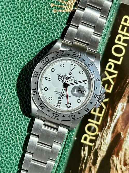 Rolex Explorer II 16570 uit 2001, Handtassen en Accessoires, Horloges | Heren, Verzenden