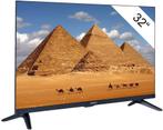 Smart TV - 32 Inch - Televisie - Full HD - Zwart - Tornado, Audio, Tv en Foto, Verzenden, Nieuw
