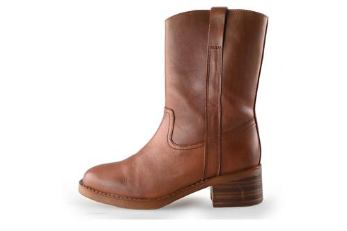 Nelson Cowboy laarzen in maat 42 Cognac | 5% extra korting, Kleding | Dames, Schoenen, Overige kleuren, Zo goed als nieuw, Verzenden