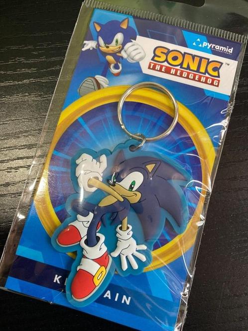 Sonic the hedgehog keychain, Collections, Porte-clés, Enlèvement ou Envoi