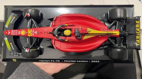ferrari f1 1:24 - Model raceauto - Ferrari F1-75 - Charles, Hobby en Vrije tijd, Modelauto's | 1:5 tot 1:12