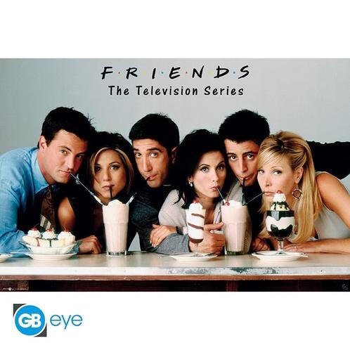 Friends Milkshake Poster 91.5 x 61 cm, Collections, Cinéma & Télévision, Enlèvement ou Envoi