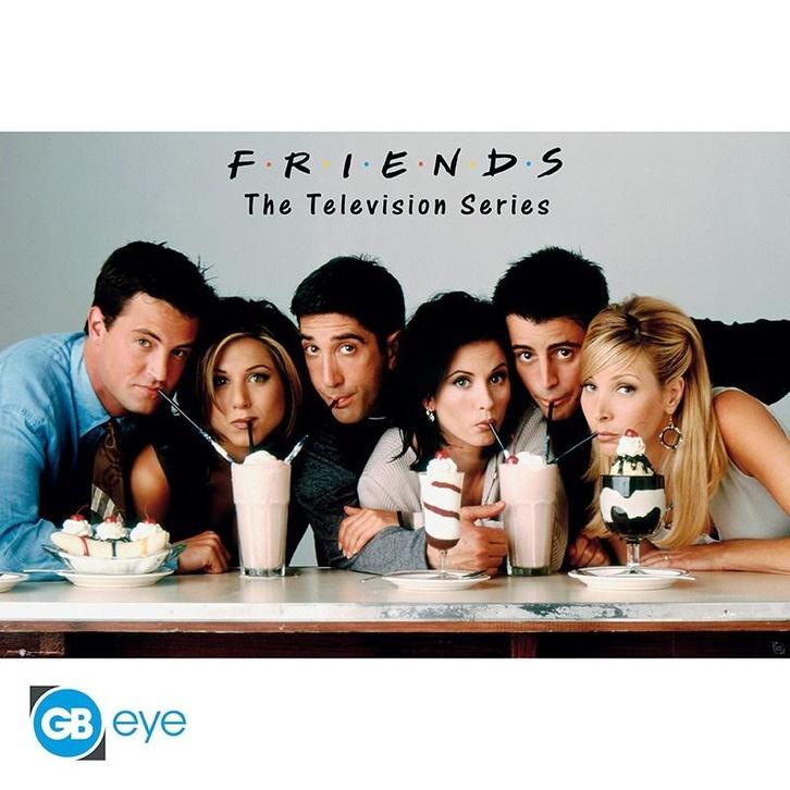 Friends Milkshake Poster 91.5 x 61 cm, Verzamelen, Film en Tv, Ophalen of Verzenden