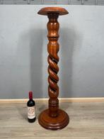 Schitterende piëdestal plantentafel - Standaard - Hout, Antiek en Kunst