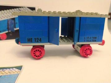 Lego Set - Train - Lego wagon 123 / lego wagon 124