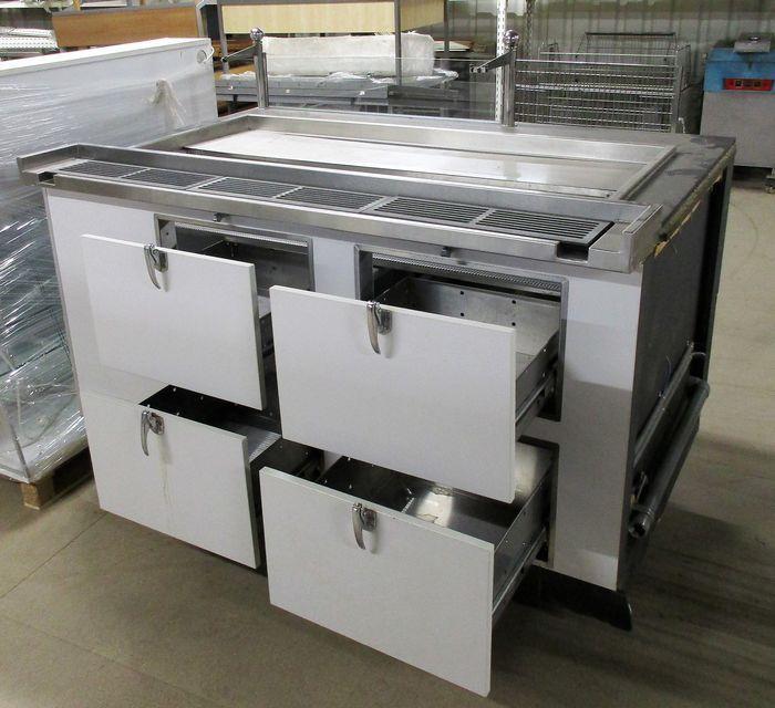 Gekoelde Werktafel, Koelwerkbank, Saladette 170cm, zonder, Zakelijke goederen, Horeca | Keukenapparatuur