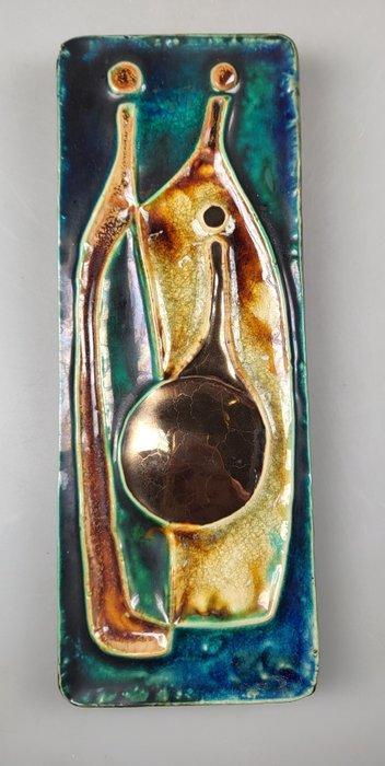 Wanddecoratie - Helmut Schaeffenacker - Duitsland - Tegel -, Antiek en Kunst, Antiek | Glaswerk en Kristal