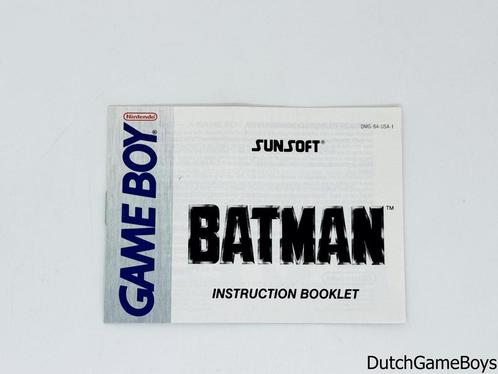 Gameboy Classic - Batman - USA - Manual, Games en Spelcomputers, Games | Nintendo Game Boy, Gebruikt, Verzenden