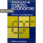 Inleiding tot de macro-economie 9789001601010 Muiswinkel, Boeken, Verzenden, Gelezen, Muiswinkel