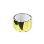 Heat protective reflective gold tape 5cm x 5m, Autos : Divers, Tuning & Styling, Verzenden