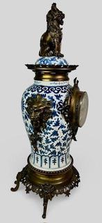 Horloges de table/bureau - Métal, Porcelaine, Laiton -