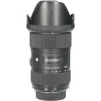 Tweedehands Sigma 18-35mm f/1.8 DC HSM Art Nikon F CM6296, Ophalen of Verzenden, Gebruikt, Overige typen, Zoom