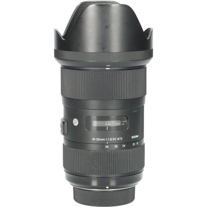 Tweedehands Sigma 18-35mm f/1.8 DC HSM Art Nikon F CM6296, Audio, Tv en Foto, Foto | Lenzen en Objectieven, Overige typen, Gebruikt