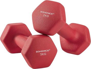 Dumbell set - 2 stuks - 2x3 kg - totaal 6 kg - ijzer met beschikbaar voor biedingen