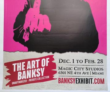 Banksy (1974) - Rude Cooper - The art of Banksy Miami