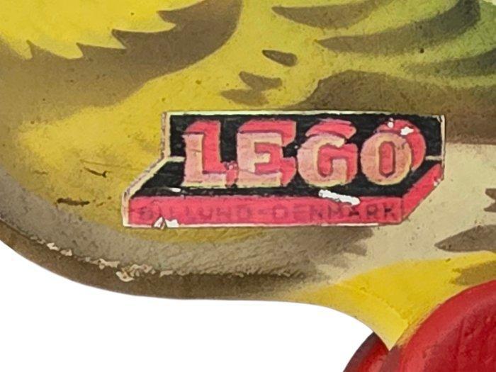 Lego - Vintage - Originele Houten LEGO trek kip haan uit, Kinderen en Baby's, Speelgoed | Duplo en Lego