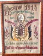 Espagne - Bannière - Reservista 1914 Deutsche Kaiser Rey de, Verzamelen, Militaria | Algemeen