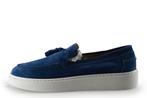 Manfield Loafers in maat 43 Blauw, Kleding | Heren, Schoenen, Loafers, Manfield, Zo goed als nieuw, Verzenden