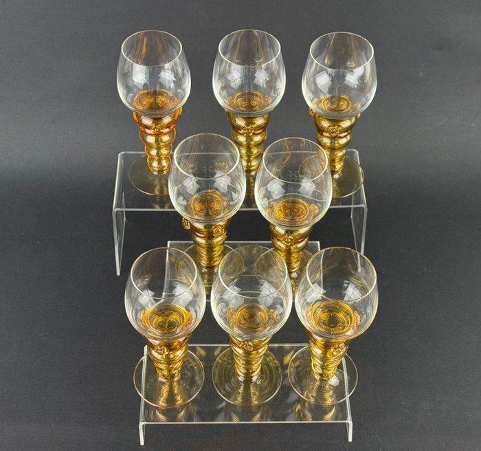 Theresienthal - Drinkset (8) - Handgemaakt -, Antiek en Kunst, Antiek | Meubels | Tafels