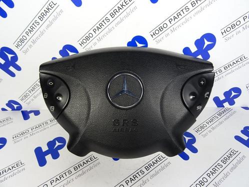 Airbag stuur E-klasse w211 zwart o.a: G-klasse w463, Auto-onderdelen, Interieur en Bekleding, Gebruikt, 3 maanden garantie, Mercedes-Benz