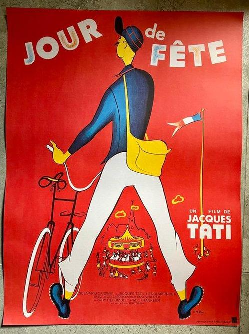 Pierre Étaix - Jour de Fête - Jacques Tati - jaren 1950, Antiek en Kunst, Kunst | Tekeningen en Fotografie