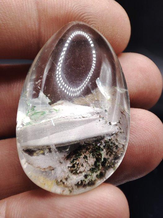 Très beau cristal de quartz fantôme naturel rare et clair,, Verzamelen, Mineralen en Fossielen
