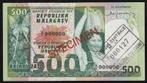 Ohne Jahr Madagascar Madagaskar Pick 64 500 Francs / 1000..., Verzenden, België