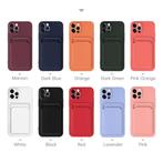 iPhone 7 Kaarthouder Hoesje - Wallet Card Slot Cover Zwart, Telecommunicatie, Verzenden, Nieuw