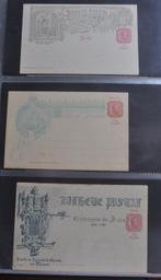 Wereld - Verzameling oude Postwaardenstukken van diverse, Postzegels en Munten, Gestempeld