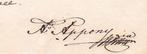 Antoine Apponyi - Ambassadeur dAutriche - Lettre autographe, Verzamelen, Nieuw